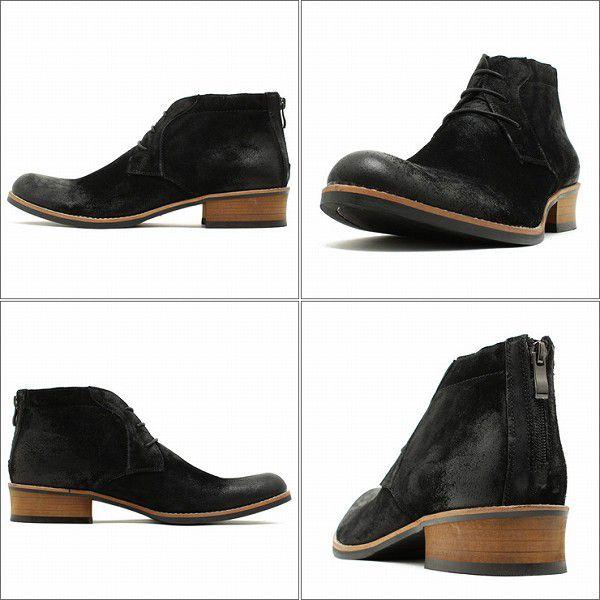 RAUDI（ラウディ） ラウディバックジップ・スエードチャッカーブーツ