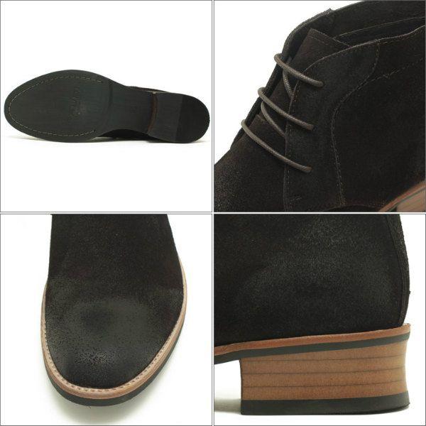 RAUDI（ラウディ） ラウディバックジップ・スエードチャッカーブーツ