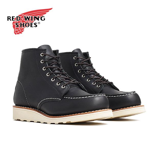 REDWINGJAPAN正規品 レッドウィング RW3373  6インチ クラシックモック 6-inch Classic Mocr ブラック「バウンダリー」  レザー 本革 レディースライン RED WING SHOES（レッドウィング） REDWINGJAPAN正規品 RW3373 6インチ