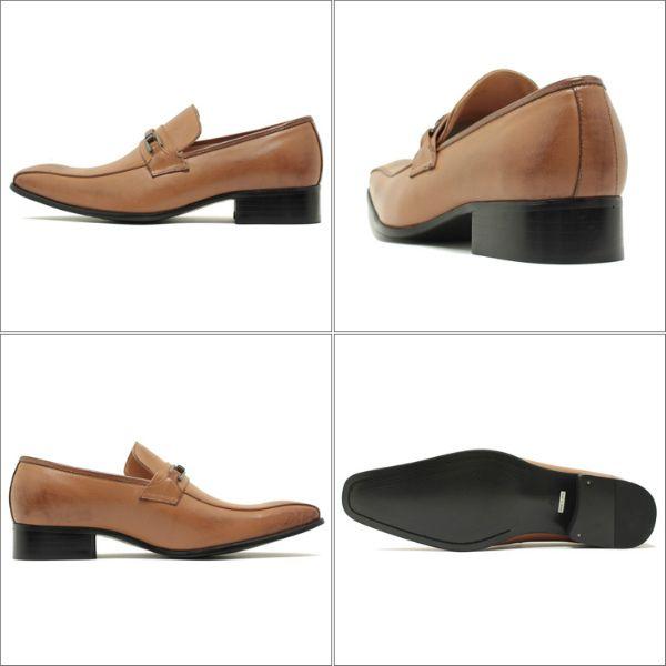 SARABANDE（サラバンド） 7772 本革ビジネスシューズ ロングノーズ