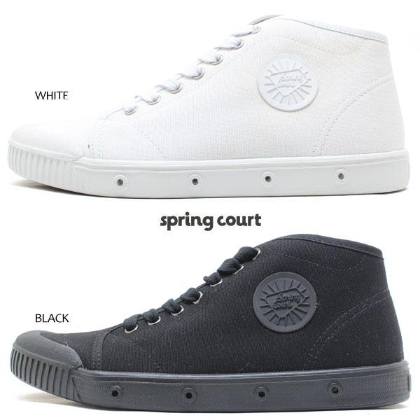 SPRING COURT スプリングコート B2 CANVAS キャンバス スニーカー ハイカット ローテク メンズ B2N Spring Court（スプリングコート） B2 CANVAS キャンバス スニーカー