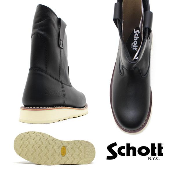 SCHOTT（ショット） ペコスブーツ ウエリントンブーツ Wellington