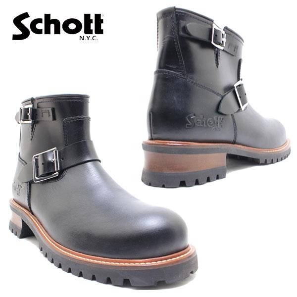 SCHOTT（ショット） Schott S28002 エンジニアショートブーツ ENGINEER