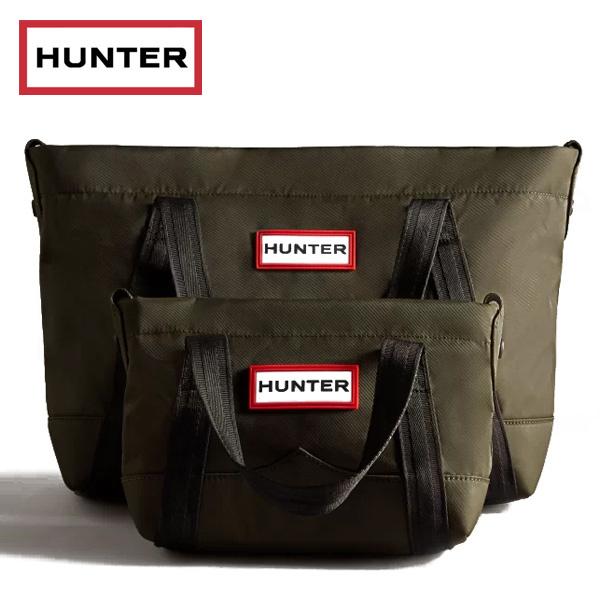 HUNTER（ハンター） ナイロン ミディアム トップ クリップ トート