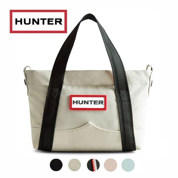 HUNTER（ハンター） ナイロン ミニ トップ クリップ トート バッグ 