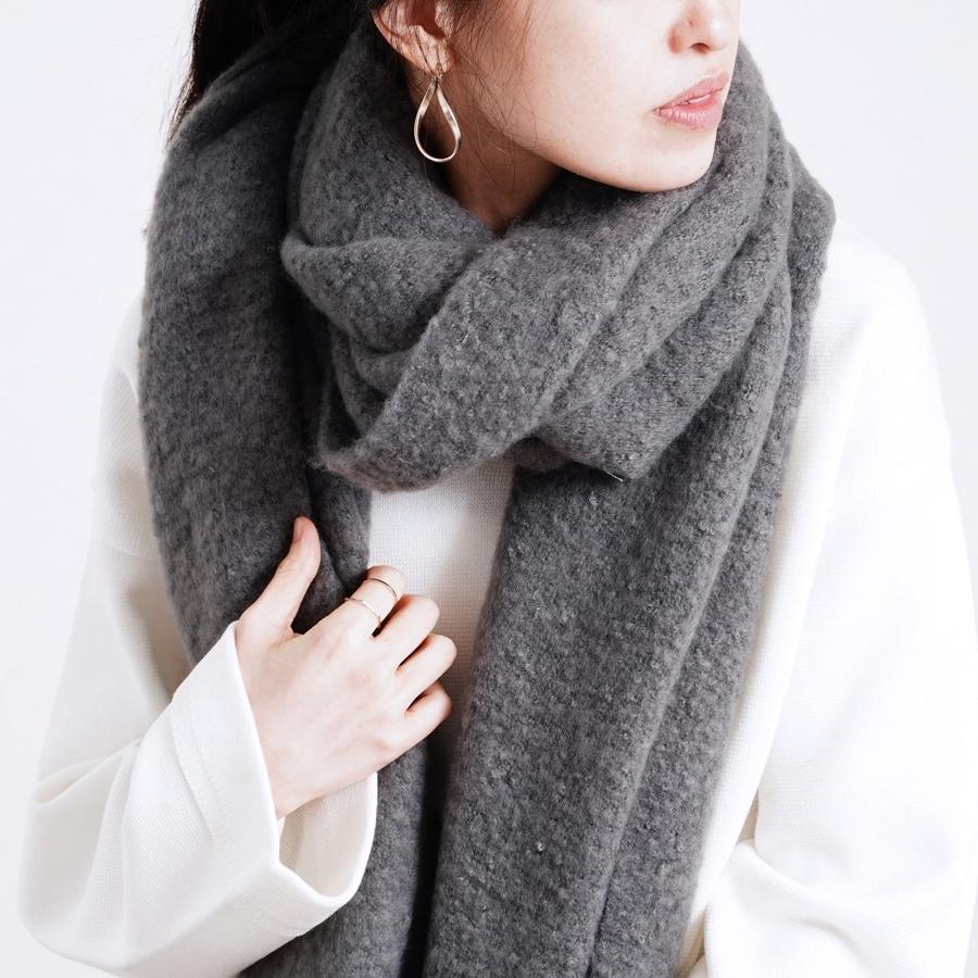 マフラー レディース ファッション 代 30代 秋 冬 ふわふわ バルキー フリンジ 大判 プチプラ Anlulu 通販 Yahoo ショッピング