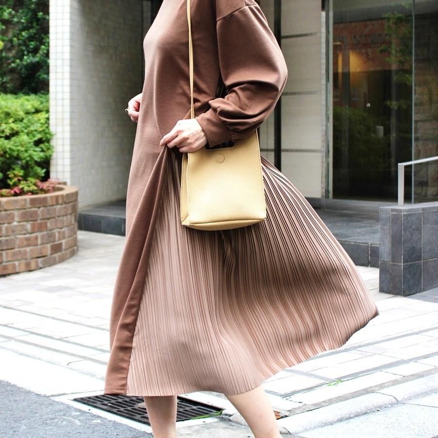 アンルル レディース ファッション ゆったり 代 30代 秋 冬 ワンピース ロング バックプリーツ 長袖 体型カバー 華奢見え きれいめ Anlulu 通販 Yahoo ショッピング