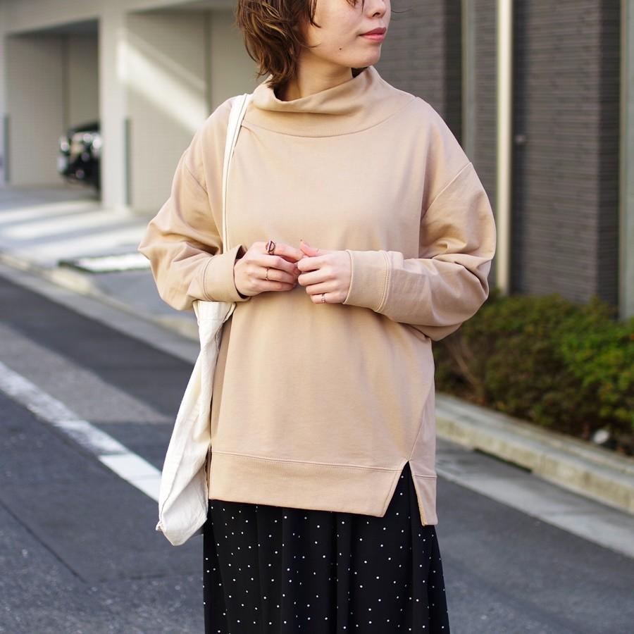 トレーナー レディース ファッション 30代 40代 長袖 春 トップス ハイネック シンプル カジュアル 体型カバー プチプラ アンルル Anlulu Anlulu 通販 Yahoo ショッピング