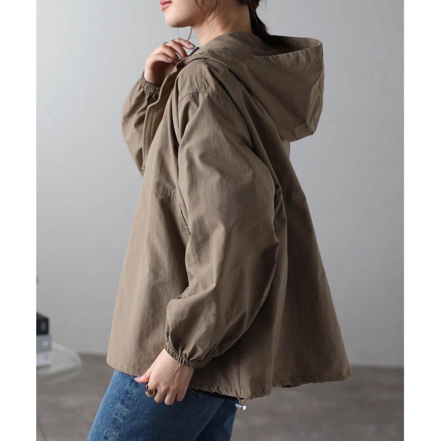 mitis（ミティス） ナイロンアノラックパーカー レディース アウター