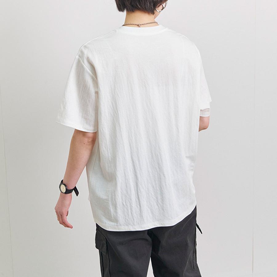 Tシャツ レディース 半袖 春 夏 接触冷感 カノコ 箔プリント 大人 体型