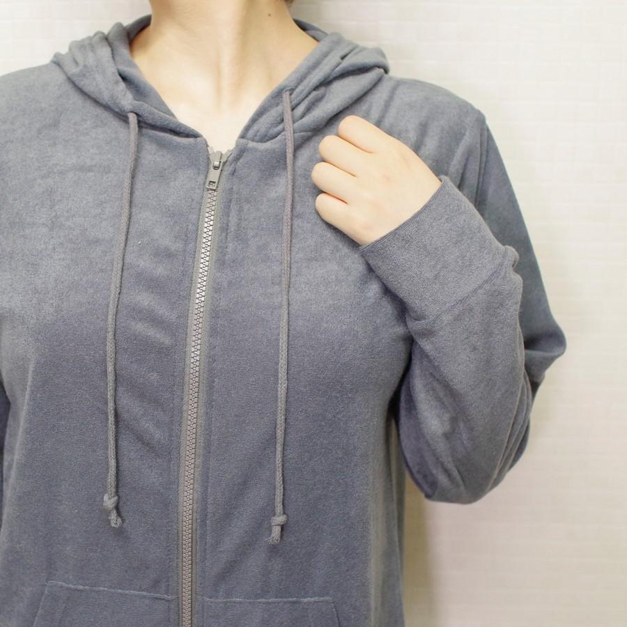 部屋着 ルームウェア 長袖 ショートパンツ パーカー 夏 レディース ファッション 30代 代 パイル タオル地 無地 シンプル プチプラ Anlulu 通販 Yahoo ショッピング