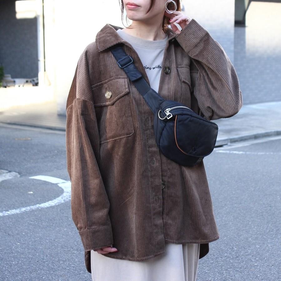 アンルル レディース ファッション ゆったり 40代 30代 秋 冬 Cpoシャツ シャツジャケット コーデュロイ ビッグシルエット オーバーサイズ Anlulu 通販 Yahoo ショッピング