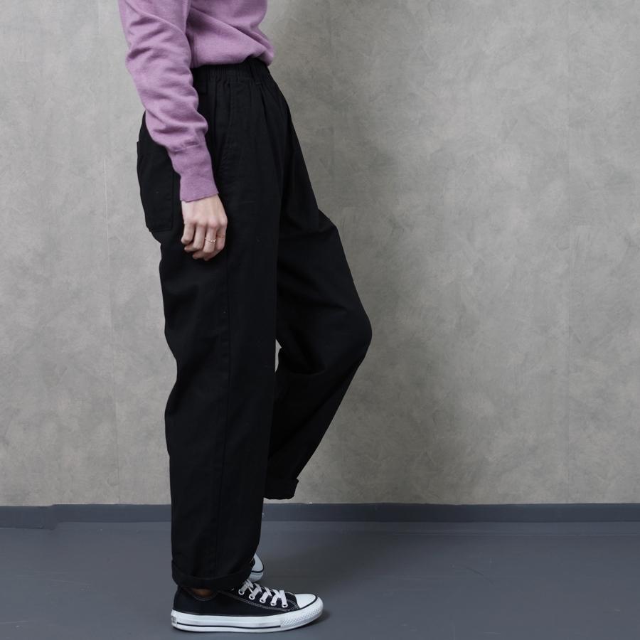 シェフパンツ ワークパンツ チノパン イージーパンツ レディース ファッション 秋 冬 30代 40代 ゆったり 体型カバー プチプラ Anlulu 通販 Yahoo ショッピング