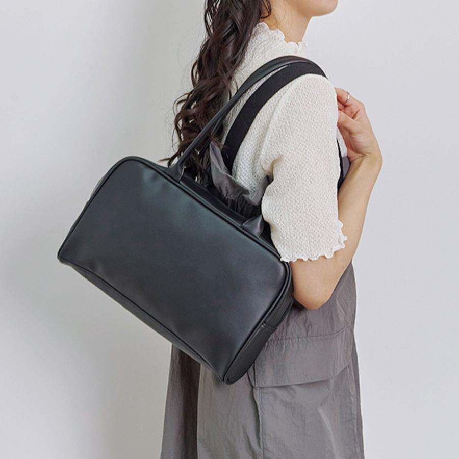 ボストンバッグ レディース 合皮 フェイクレザー 大人 : anlulu - 通販