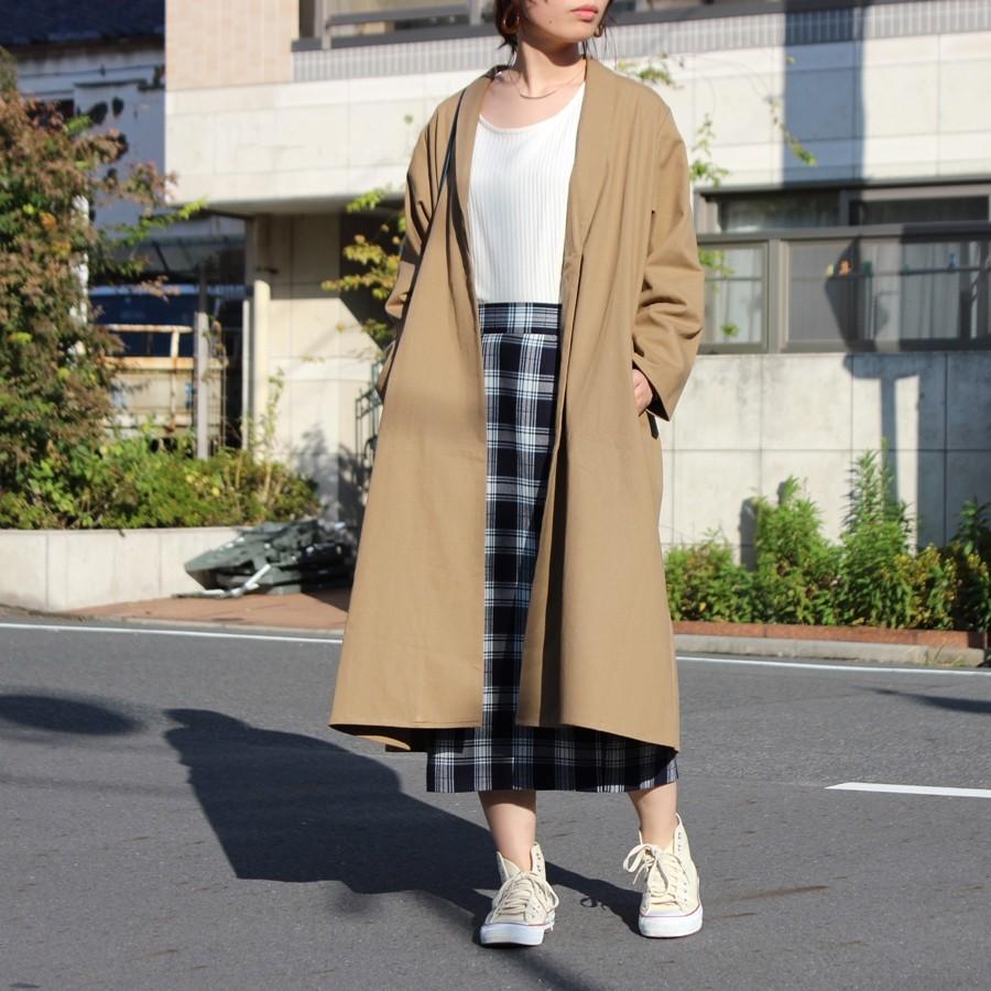 トレンチコート レディース ファッション 40代 30代 秋 冬 アウター コート ライトアウター ロングコート ツイル シンプル Anlulu Anlulu 通販 Yahoo ショッピング