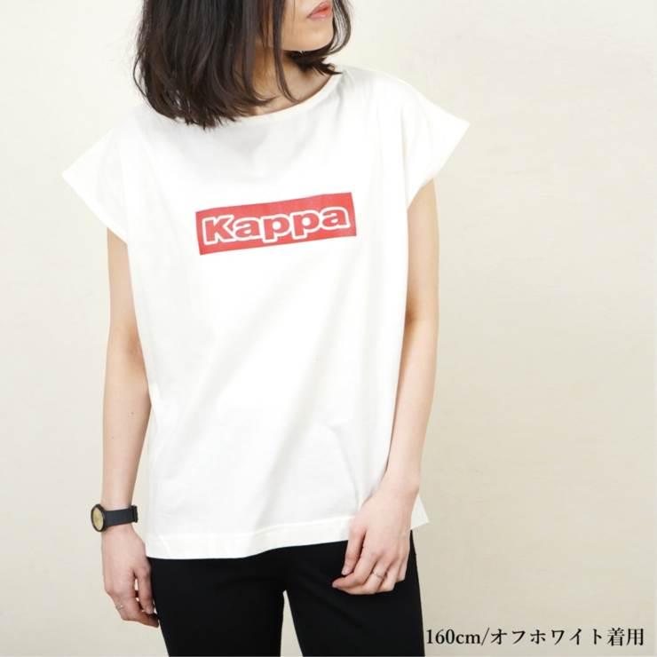 kappa OMINI オミニ レディース 30代 Tシャツ 半袖 フレンチスリーブ ロゴT ビッグロゴ 別注｜relaclo｜10