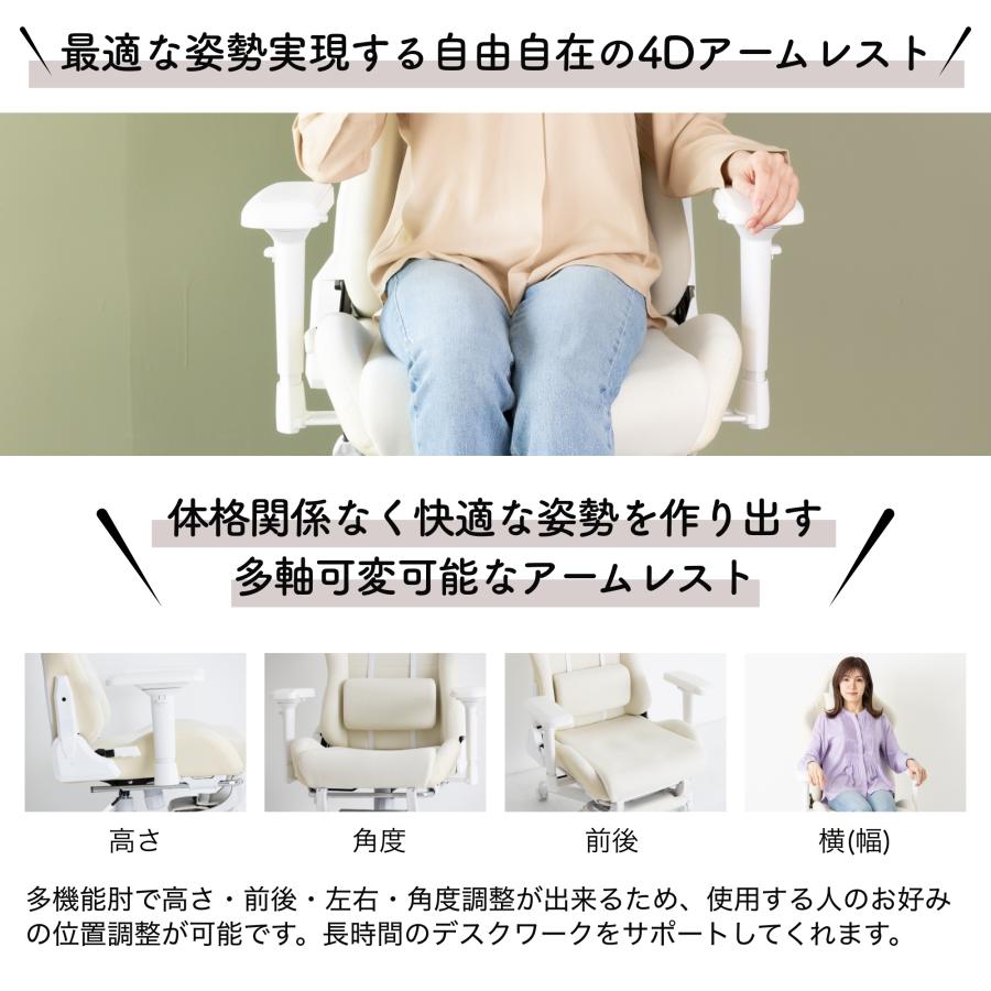 藤沢工業 【低身長】ゲーミングチェア ファブリック ホワイト 白