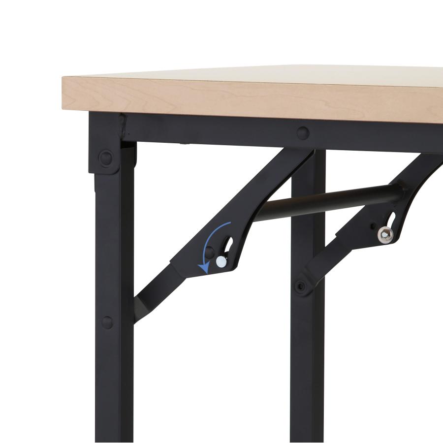 配送込み単品折り畳み長いテーブルシェルフ付き TOKIO 折畳みテーブル (棚付き) TWN-0960T テーブル 折り畳み 長