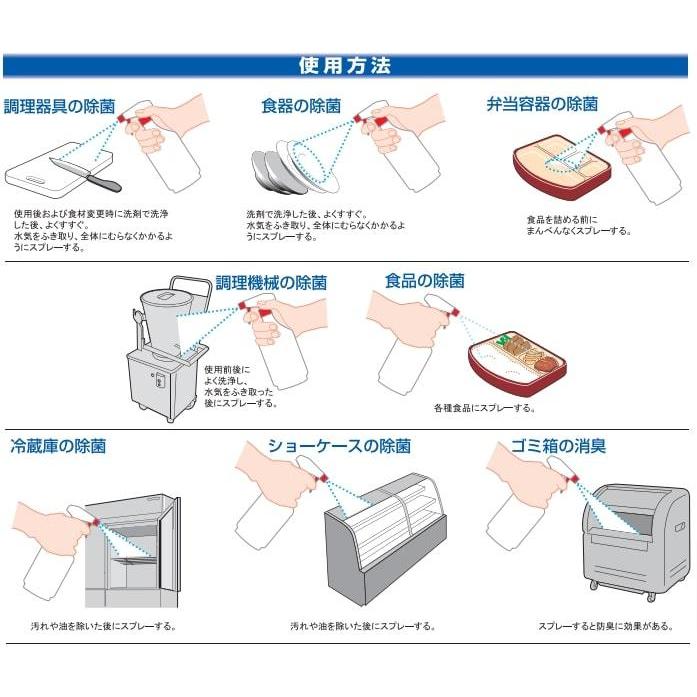 食品添加物 食器・調理器具の除菌に使える定番アルコール製剤 セーフ