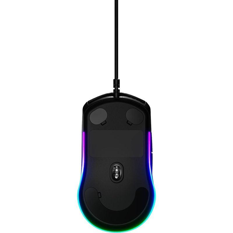 SteelSeries USB ゲーミングマウス 有線 軽量 低遅延 メカニカルスイッチ 3ゾーンRGBイルミネーション Rival 3 6｜relawer｜03