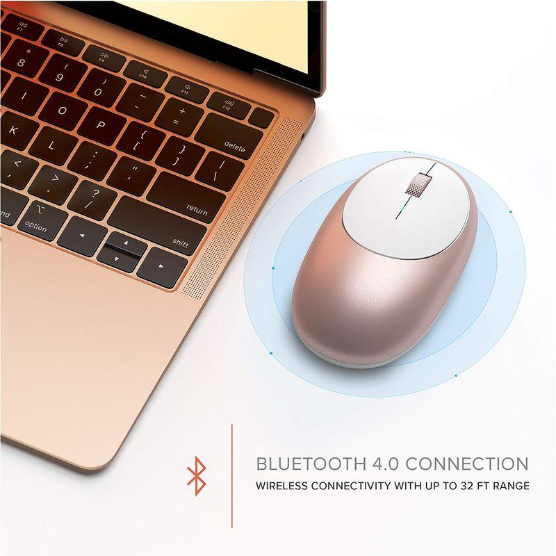 Satechi アルミニウム M1 Bluetooth ワイヤレス マウス 充電 Type-Cポート (Mac Mini, iMac, Ma｜relawer｜06