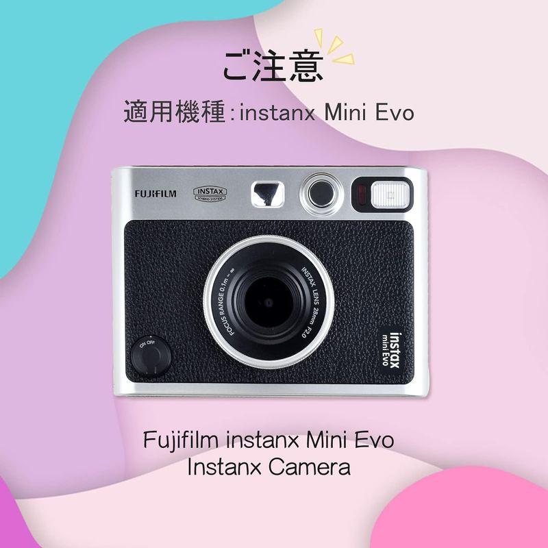 HIYQIN チェキケース,FUJIFILM instax mini Evo カメラバッグ カメラ保護ケース instax mini Evo｜relawer｜04