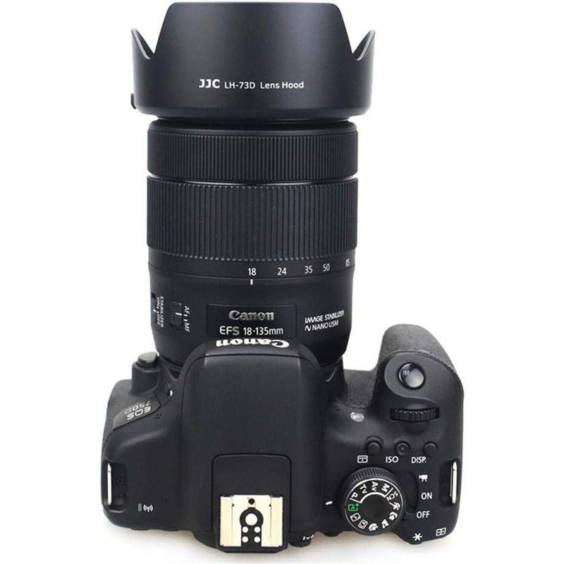 JJC EW-73D 可逆式 レンズフード Canon RF 24-105mm F4-7.1 IS STM & EF-S 18-135mm｜relawer｜08