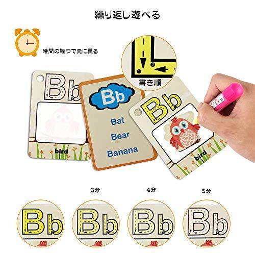 完売 テレビゲーム Coolplay おえかき ぬりえ 英語 知育カード はじめてのアルファベット 水でお絵かき 単語とa Z 繰り返し使い ペン2本 26枚セット Www Threeriversofs Com