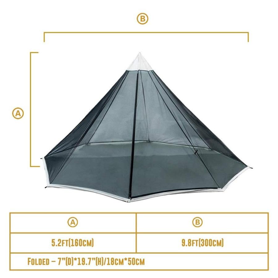 Black Orca ワンポールテント インナー 軽量テント 2人用 簡単設営 防水 キャンプ用 白ーインナー単品 S 0889711080057 20190807 Flowerflower 通販 Yahoo ショッピング