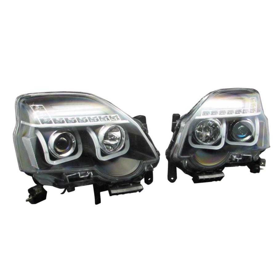 Brightz エクストレイル T31 後期 ファイバーledプロジェクターヘッドライト Head H 002 Nt31 Dnt31 Tnt3 S Flowerflower 通販 Yahoo ショッピング