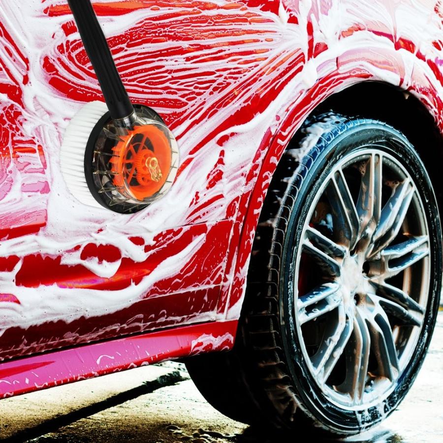 Majestic 高圧洗浄 洗車ブラシ 水圧 自動回転 洗車用品 車体 タイヤ ホイール S Flowerflower 通販 Yahoo ショッピング
