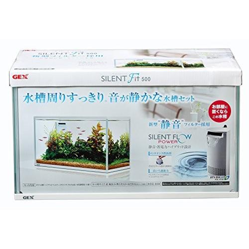 ジェックス サイレントフィット500 水槽セット 静音 省電力フィルター付 Pymr Go Th