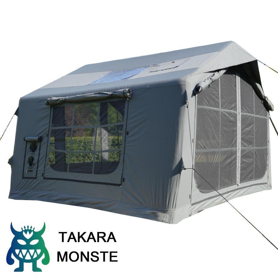 エアーテント インフレータブルテント ポリコットン tcテント 空気入れ