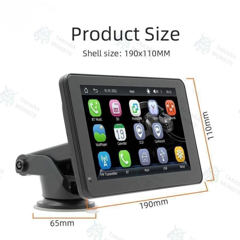 ワイヤレス CarPlay＆Android Auto対応 7インチ ディスプレイ 