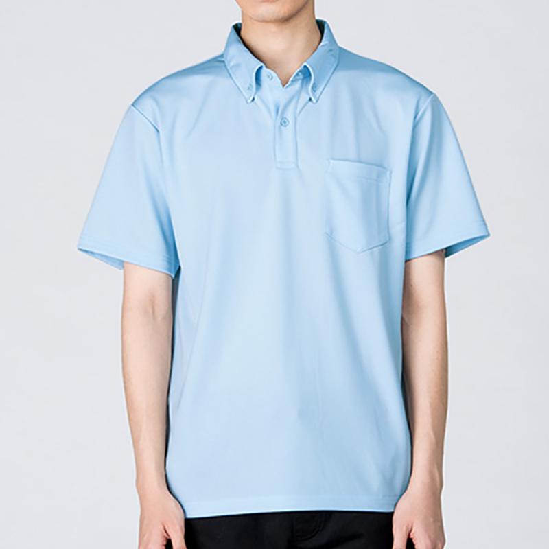 半袖 ポロシャツ レディース メンズ ファッション ビジネス ファッション ボタンダウン ポケット 吸汗 速乾 スリット UV SS S M L LL ビジネス |  | 31