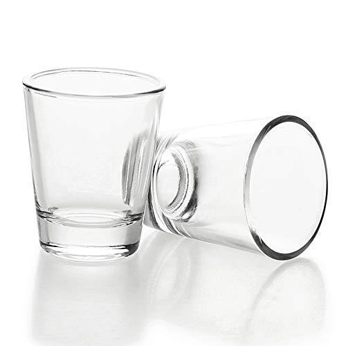 ショットグラス エスプレッソ1.5OZ/45ML目盛り付き 耐熱ガラス製 お酒グラス ワイングラス エスプレッソマシン 居酒屋 レストラン カフェ