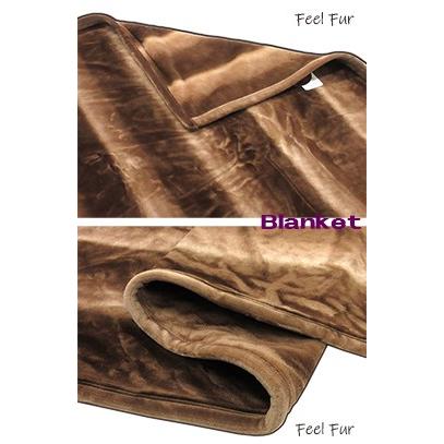 西川（nishikawa） 西川毛布 シングル 日本製 おすすめ ブラウン