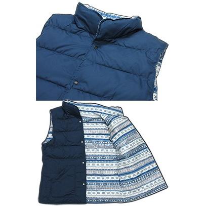 西川（nishikawa） 羽毛ベスト 洗える ネイビー 婦人Mサイズ ベスト
