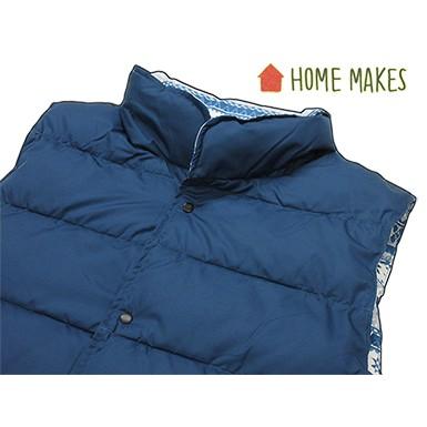 西川（nishikawa） 羽毛ベスト 洗える ネイビー 婦人Mサイズ ベスト