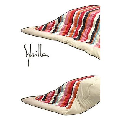 シビラ こたつ薄掛ふとん ベルティカル 超長方形  ピンク ボアタイプ 毛布_5