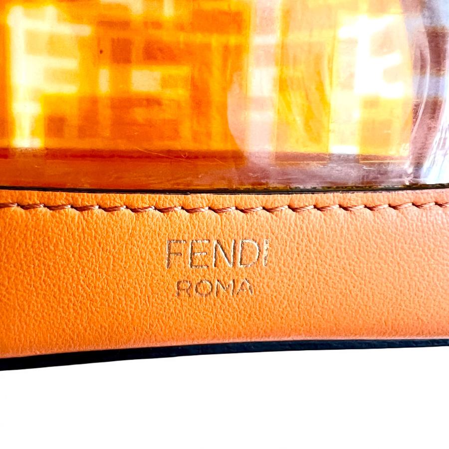 FENDI（フェンディ） モントレゾール PVC ビニール ショルダーバッグ
