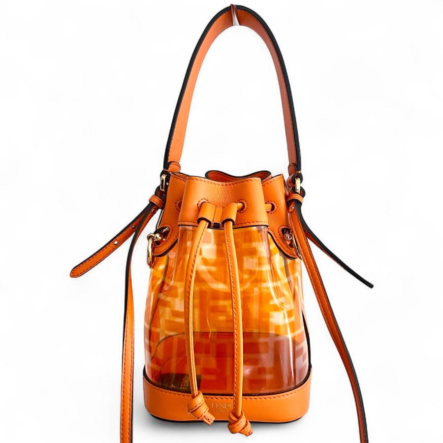 FENDI（フェンディ） モントレゾール PVC ビニール ショルダーバッグ