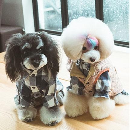 Touchdog チェックワンピース おしゃれな犬猫服 ペット服 コットン 小型犬 中型犬 Rl W0030 Releafオンラインショップyahoo 店 通販 Yahoo ショッピング