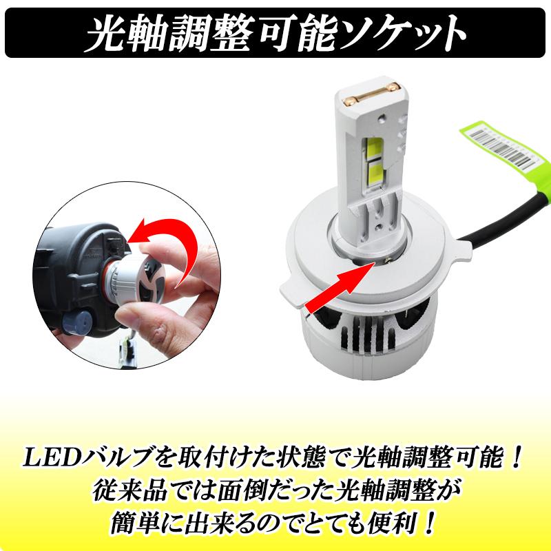 DSIC（ディーシック） LED ヘッドライト バルブ H4 ハイビーム