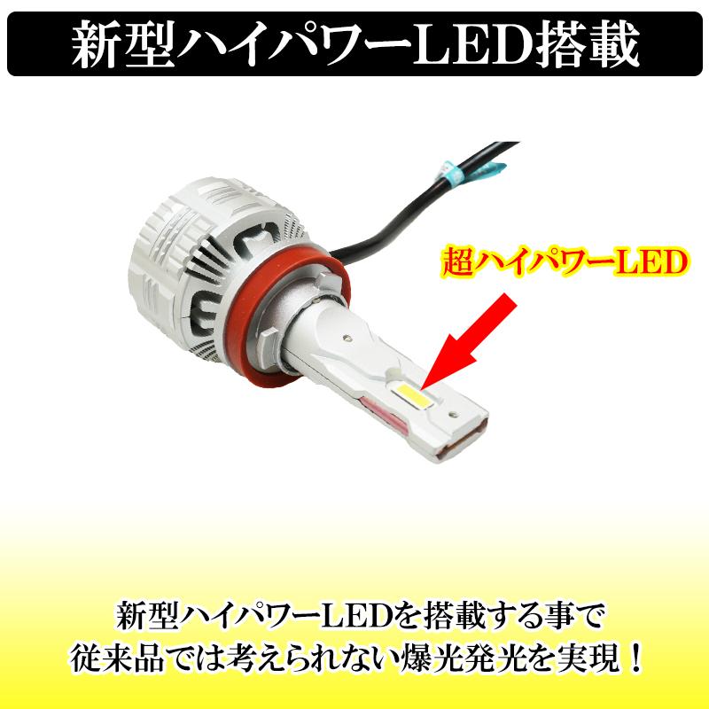 DSIC（ディーシック） LED ヘッドライト フォグランプ バルブ 爆光 H8