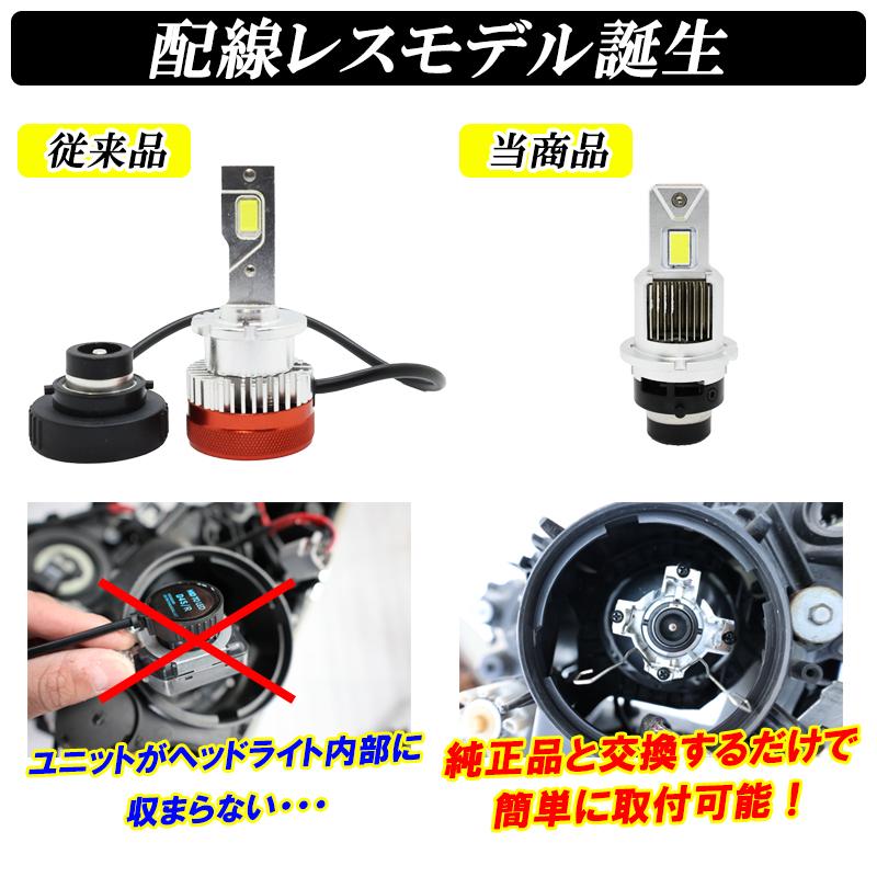 エスティマ 50系 20系 LEDヘッドライト ロービーム D4S D4R LED バルブ