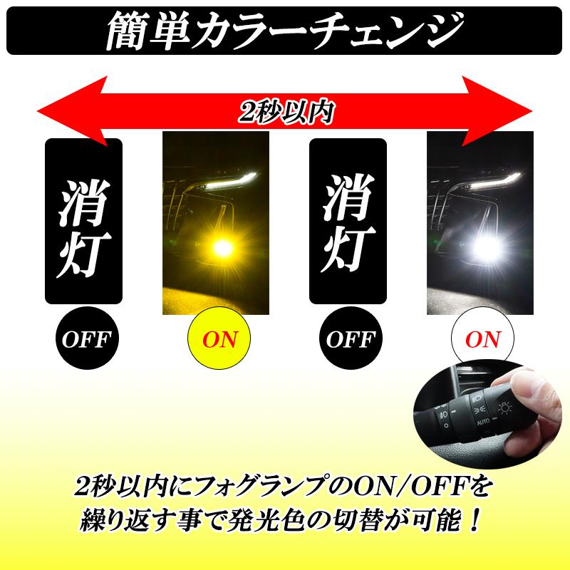 DSIC（ディーシック） ハイエース 200系 8型 7型 LEDフォグランプ L1B