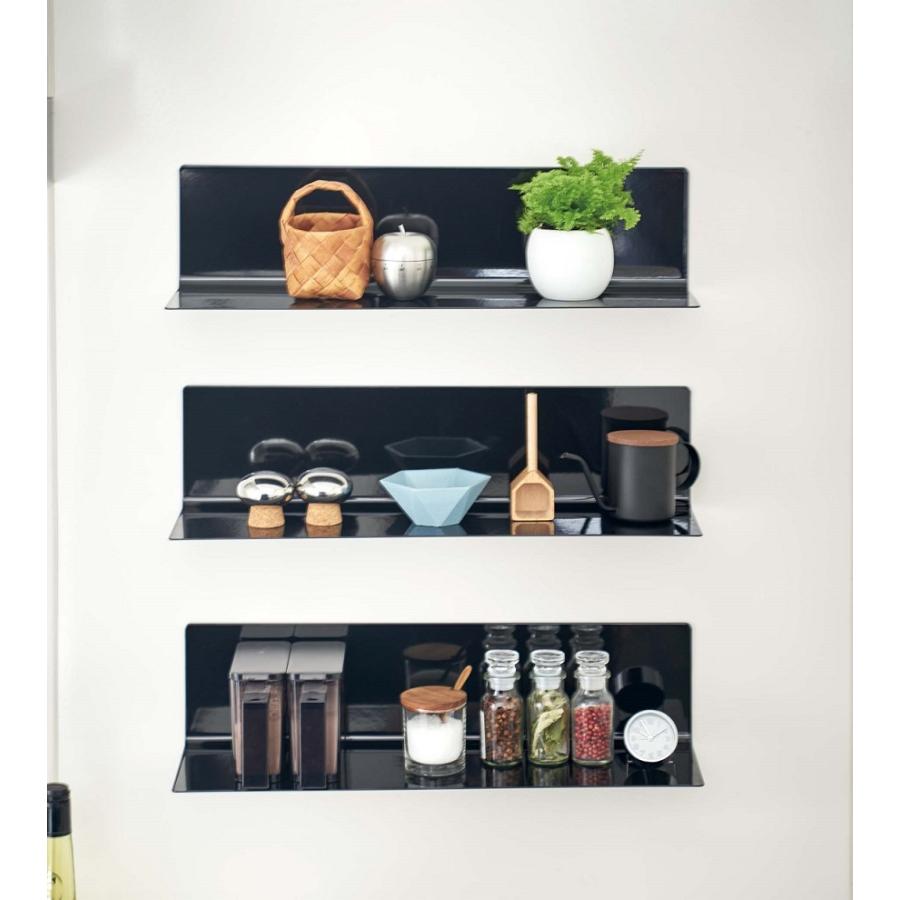 tower タワー 山崎実業 マグネットキッチン棚 ワイド ホワイト5078