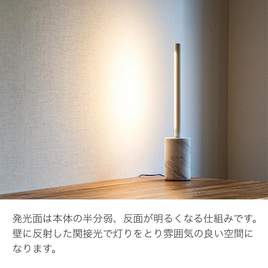 間接照明 LEDバーライト ショートマンクス 縦置きベースセット 極限まで細くした直径25.5ミリのLEDバーライト 縦 土台 ブラス 真鍮 リモコン付き メーカー直送の画像