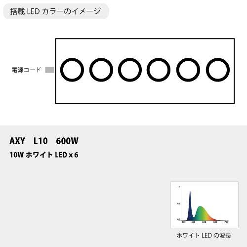 アクアシステム AXY L10 600 W アクアシステム AXY L10 の